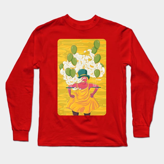 Let's Fly Away Long Sleeve T-Shirt by kidsuperpunch